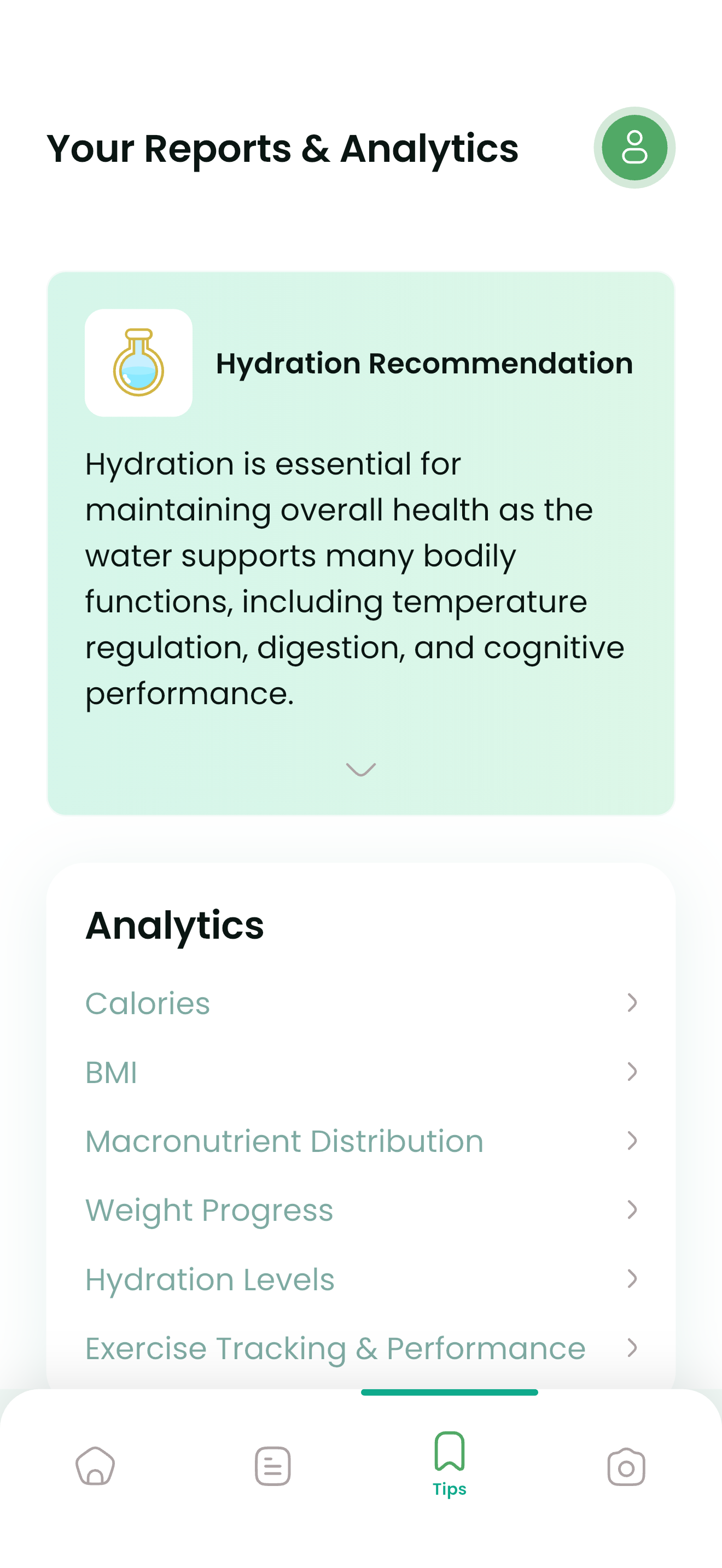 Reports and Analytics